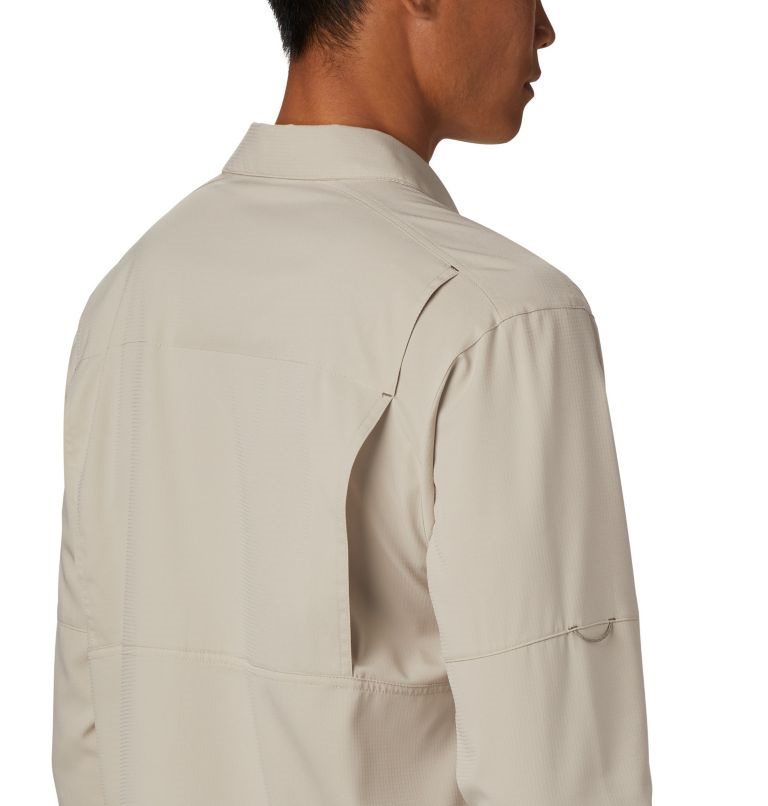 Columbia Silver Ridge Lite Long Sleeve Skjorte Herre Khaki | 84169C