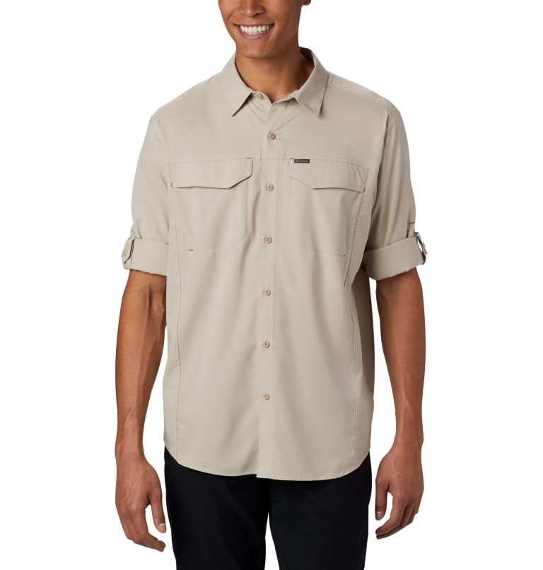 Columbia Silver Ridge Lite Long Sleeve Skjorte Herre Khaki | 84169C