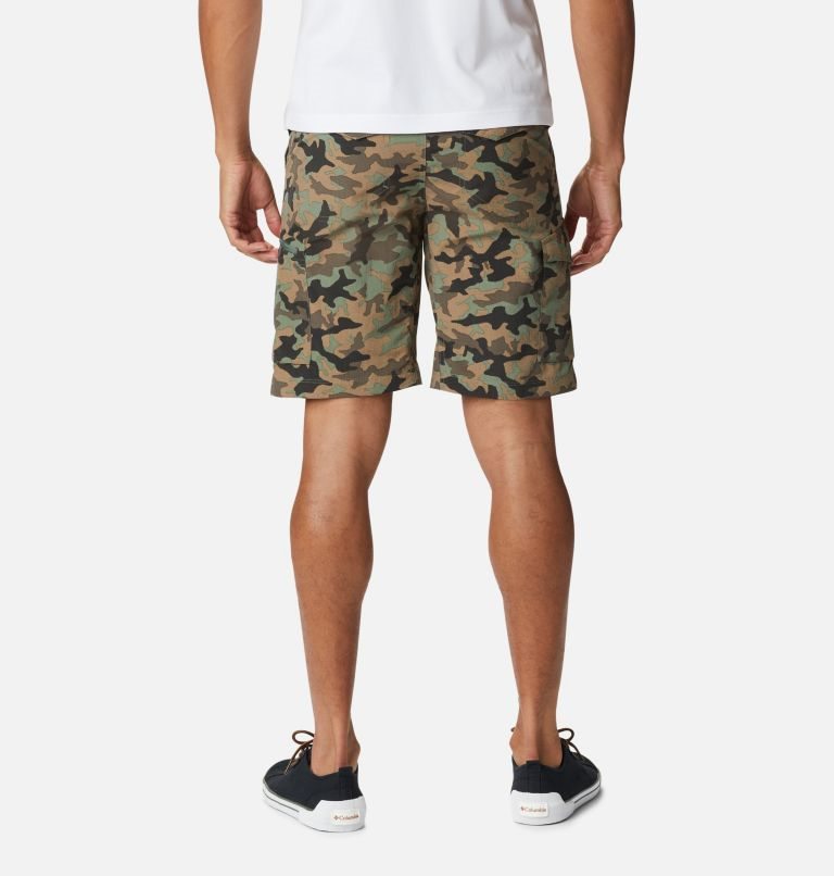 Columbia Silver Ridge Printed Cargo Shorts Herre Camouflage | 16579L