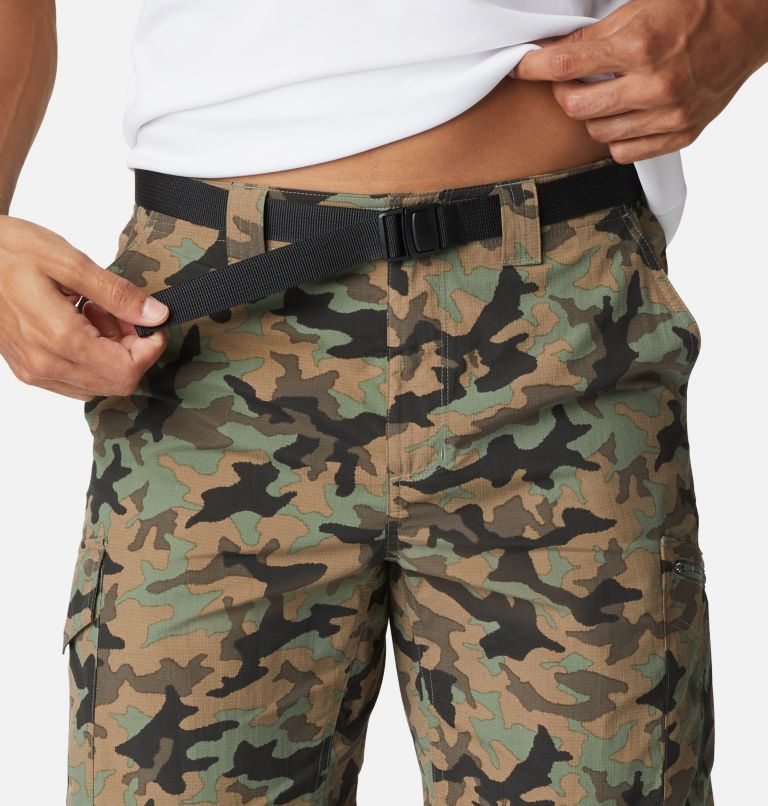 Columbia Silver Ridge Printed Cargo Shorts Herre Camouflage | 16579L