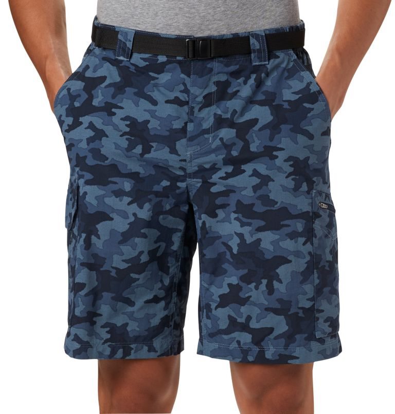 Columbia Silver Ridge Printed Cargo Shorts Herre Camouflage | 50627A