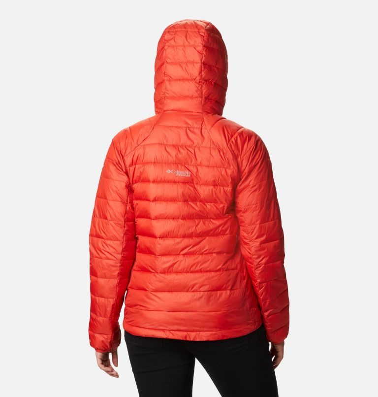 Columbia Snow Country Hette Jakke Dame Oransje | 06975M