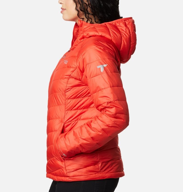 Columbia Snow Country Hette Jakke Dame Oransje | 06975M