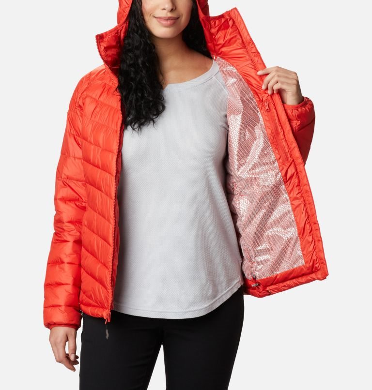 Columbia Snow Country Hette Jakke Dame Oransje | 06975M