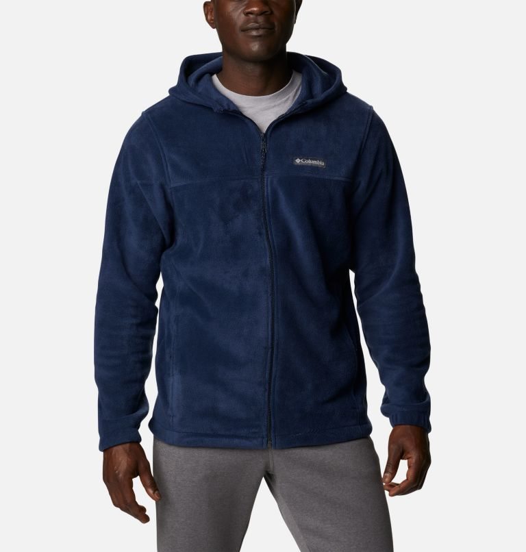 Columbia Steens Mountain Full Zip Hoodie Fleecejakker Herre Marineblå | 57920K