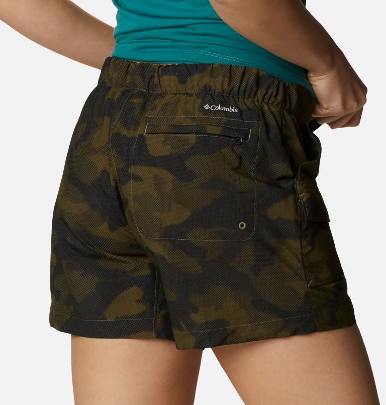 Columbia Summerdry Cargo Shorts Dame Camouflage | 49732F