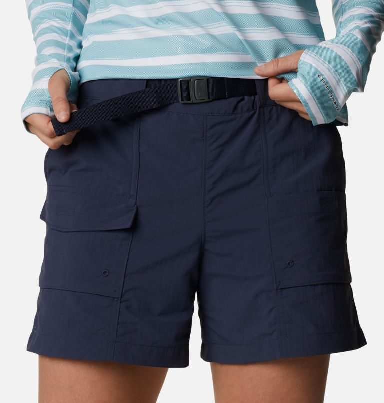 Columbia Summerdry Cargo Shorts Dame Marineblå | 76138L