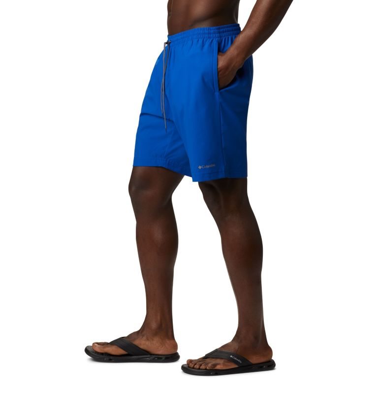 Columbia Summertide Stretch Shorts Herre Blå | 94305P