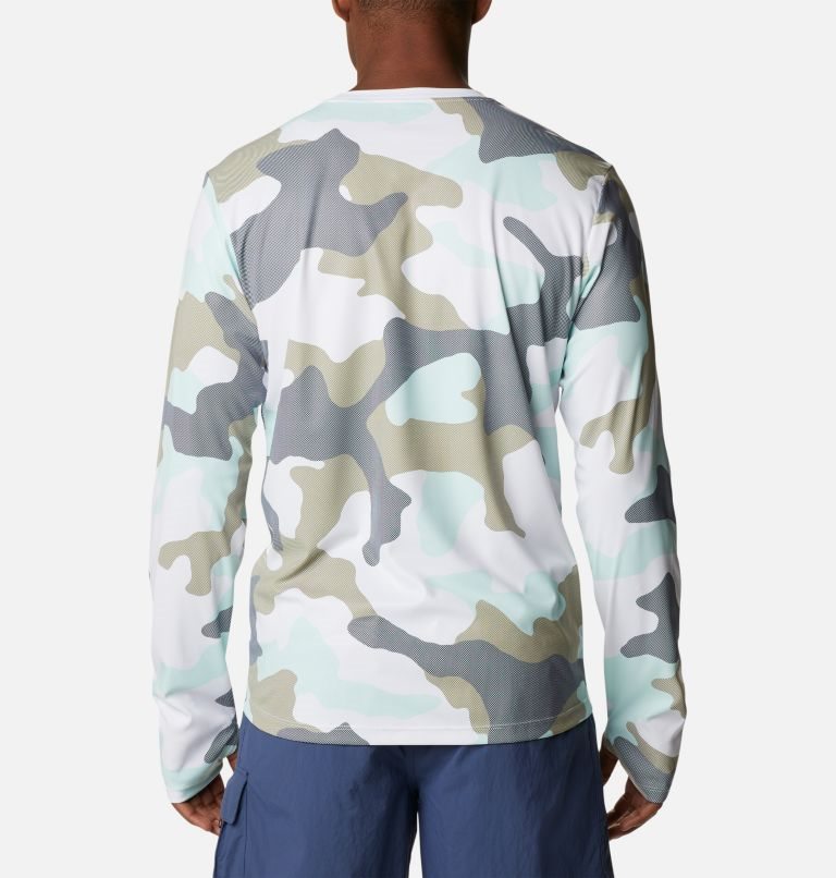 Columbia Sun Deflector Summerdry Long Sleeve Gensere Herre Camouflage | 04271Z