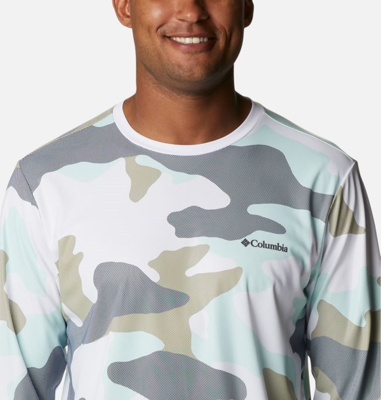 Columbia Sun Deflector Summerdry Long Sleeve Gensere Herre Camouflage | 04271Z