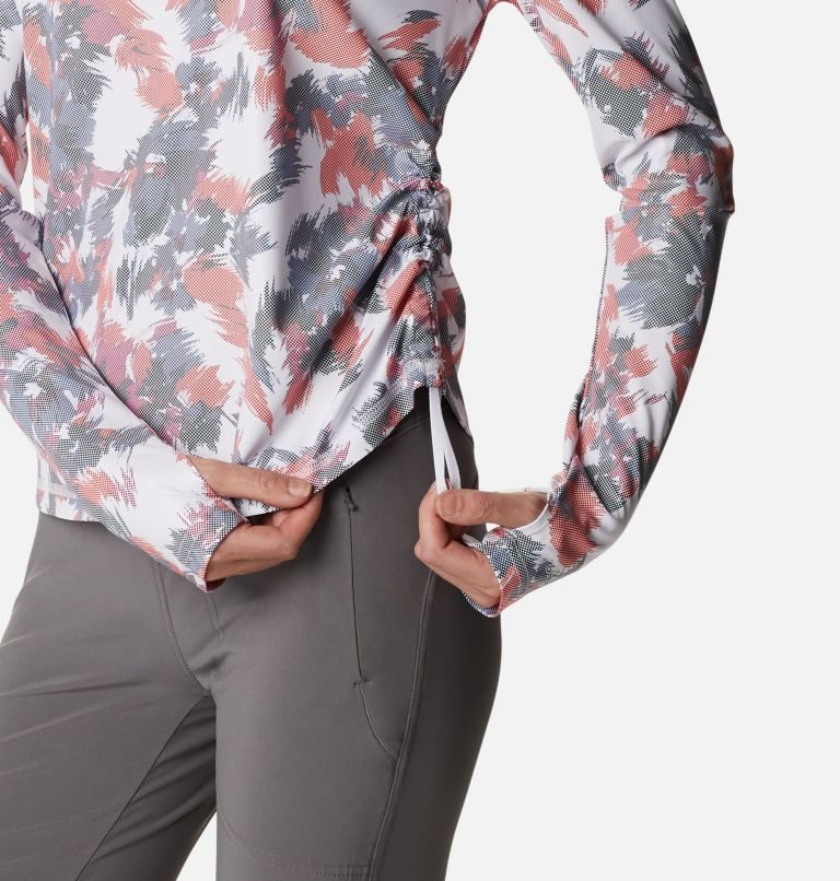 Columbia Sun Deflector Summerdry Long Sleeve Gensere Dame Blomster | 21075Z