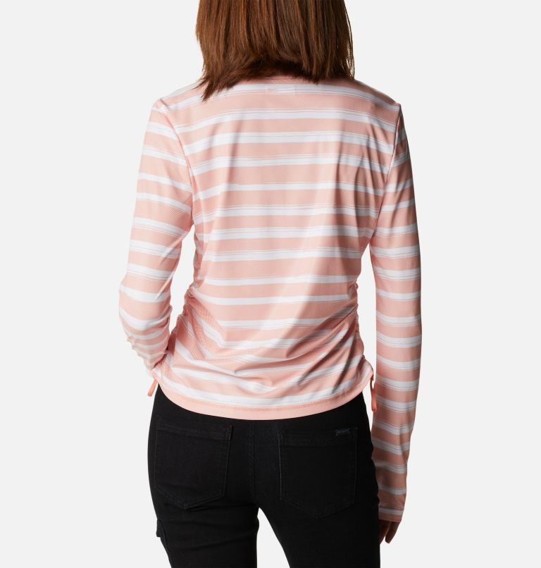 Columbia Sun Deflector Summerdry Long Sleeve Gensere Dame Stripete | 76209Q