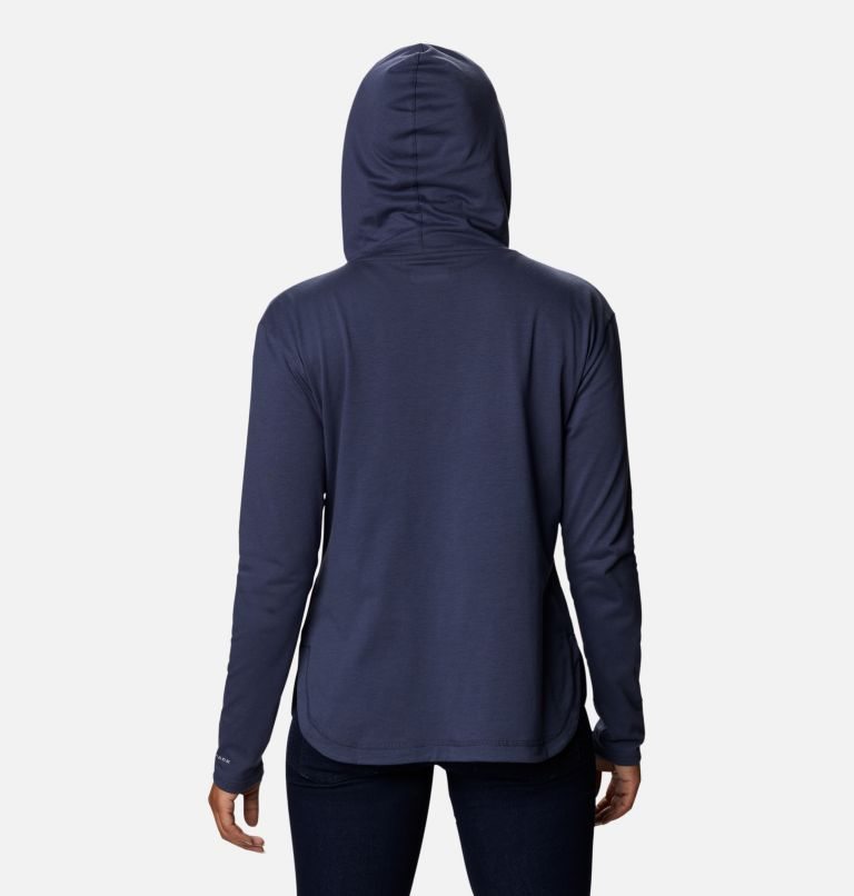 Columbia Sun Trek Pullover Hettegensere Dame Marineblå | 60923O