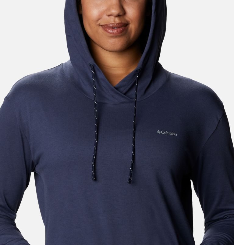 Columbia Sun Trek Pullover Hettegensere Dame Marineblå | 60923O