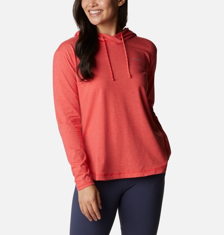 Columbia Sun Trek Pullover Hettegensere Dame Rød | 81309U