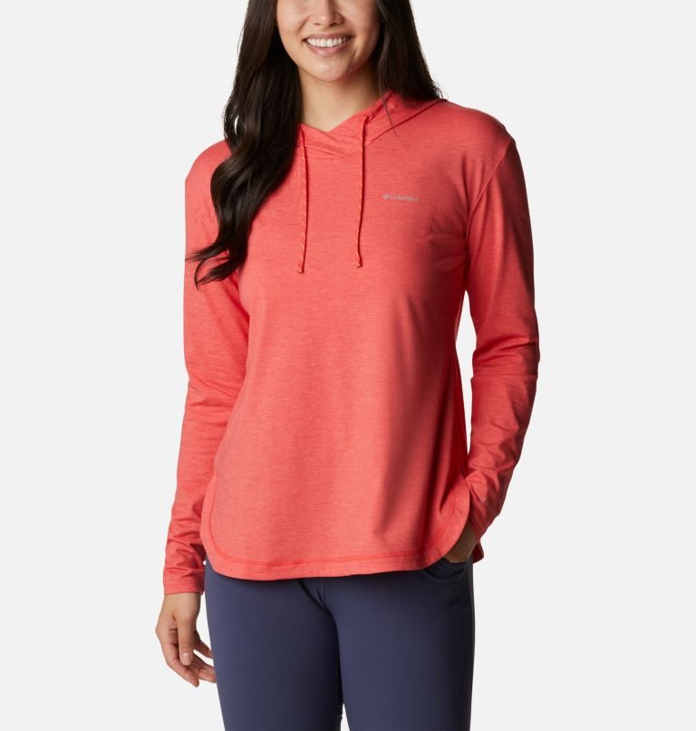 Columbia Sun Trek Pullover Hettegensere Dame Rød | 81309U