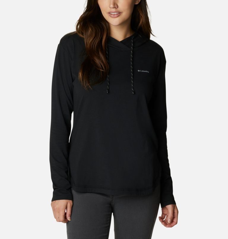 Columbia Sun Trek Pullover Hettegensere Dame Svarte | 91062G