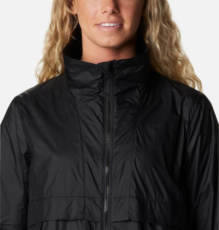 Columbia Sunny City Windbreaker Jakke Dame Svarte | 39875D