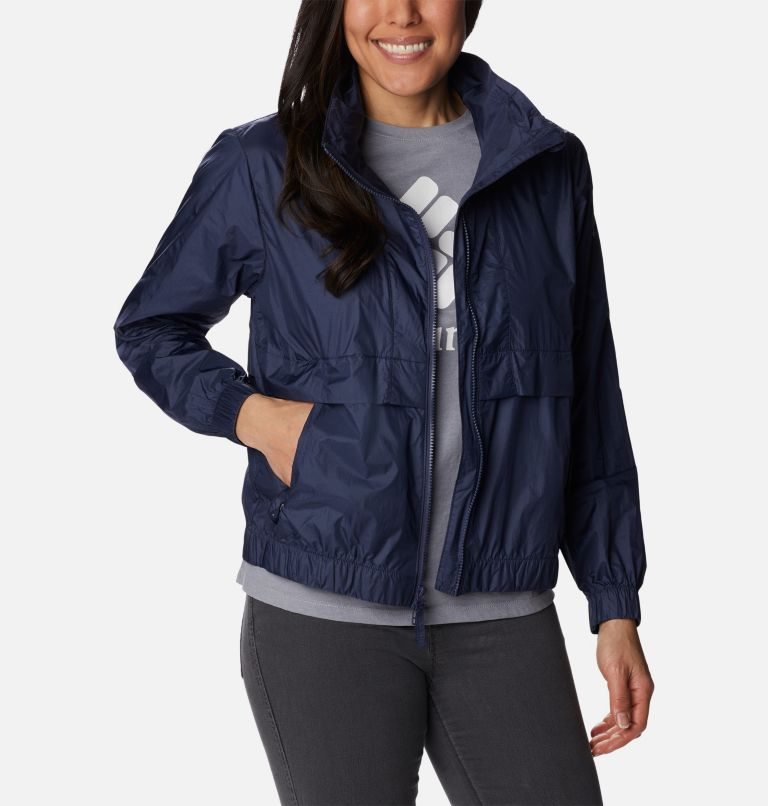 Columbia Sunny City Windbreaker Jakke Dame Marineblå | 91204T