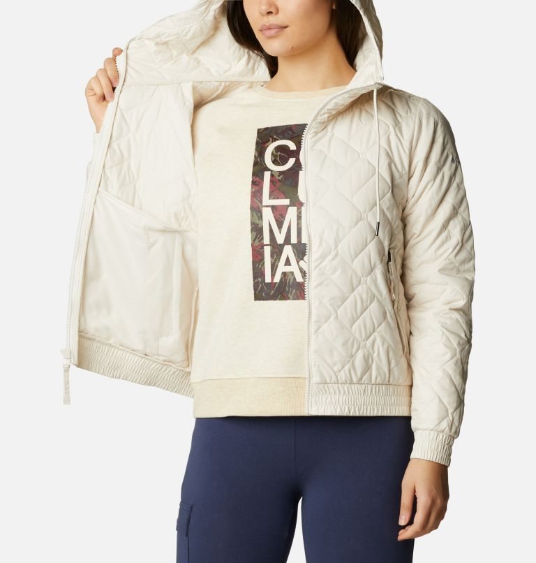 Columbia Sweet View Bomber Isolerte Jakker Dame Pisket Krem | 83490J