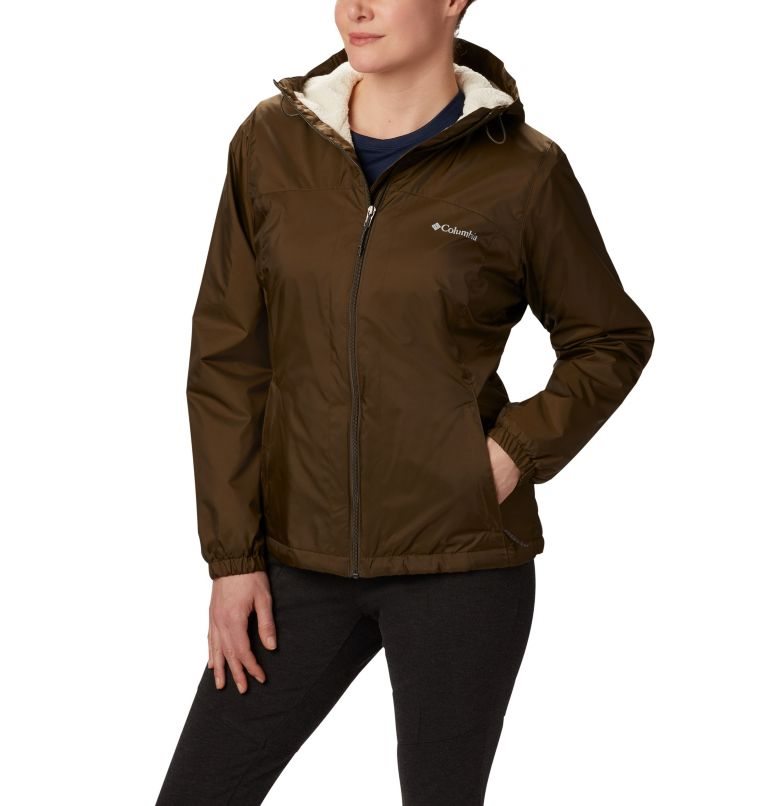 Columbia Switchback Sherpa Forede Jakke Dame Mørke Brune | 10278A