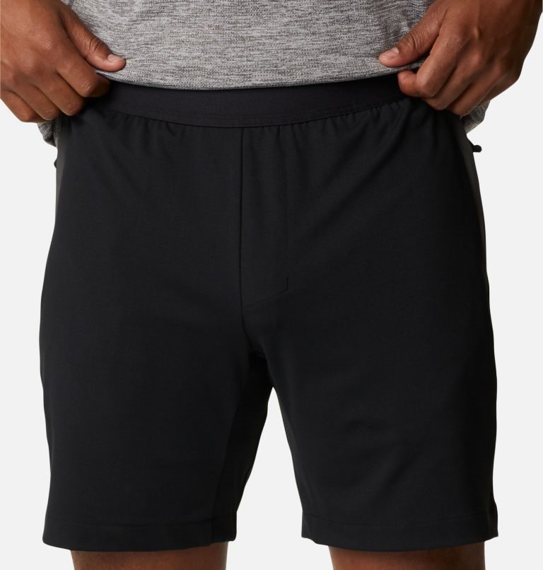 Columbia Tech Trail Knit Shorts Herre Svarte | 38701F