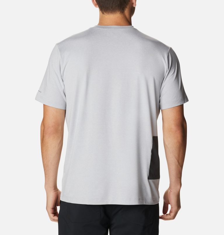 Columbia Tech Trail Novelty Pocket T-skjorte Herre Lyse Grå | 16905J