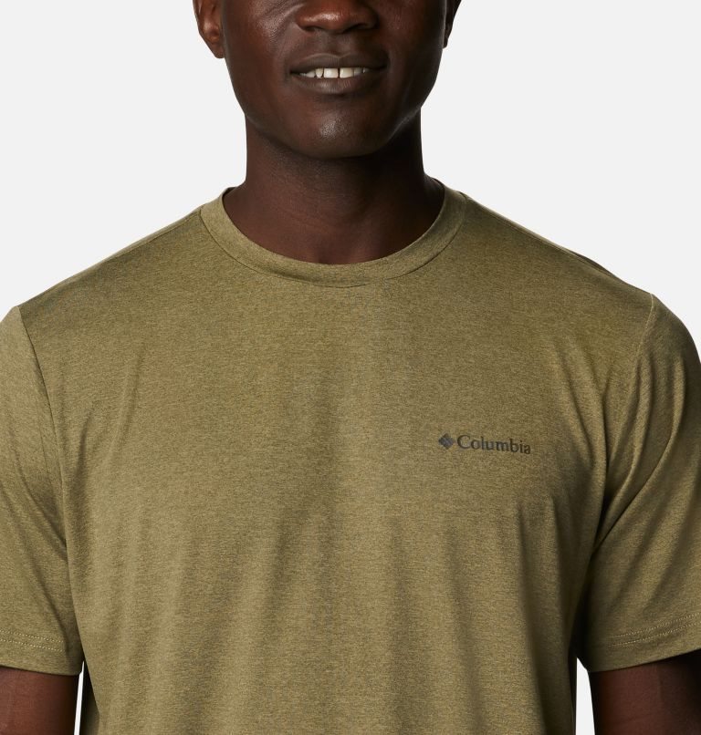 Columbia Tech Trail Novelty Pocket T-skjorte Herre Olivengrønne | 71698L