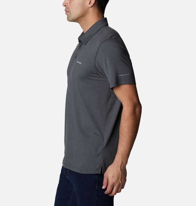 Columbia Tech Trail Polo T Skjorte Herre Svarte | 70134B