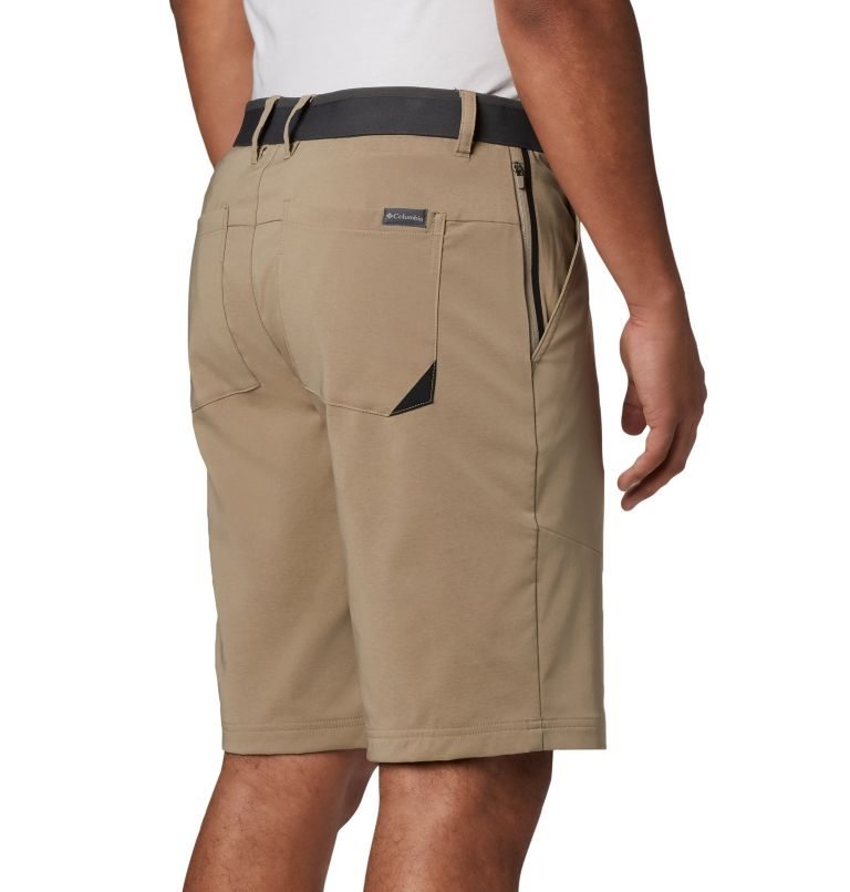 Columbia Tech Trail Shorts Herre Khaki | 23180S