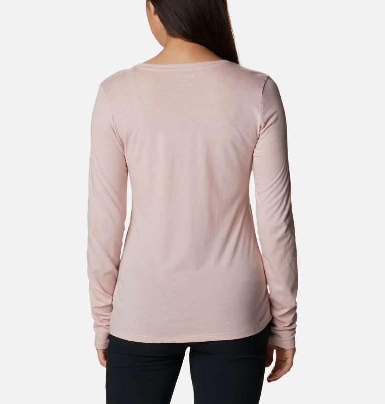 Columbia Tested Tough In Pink Long Sleeve Gensere Dame Rosa | 76512W