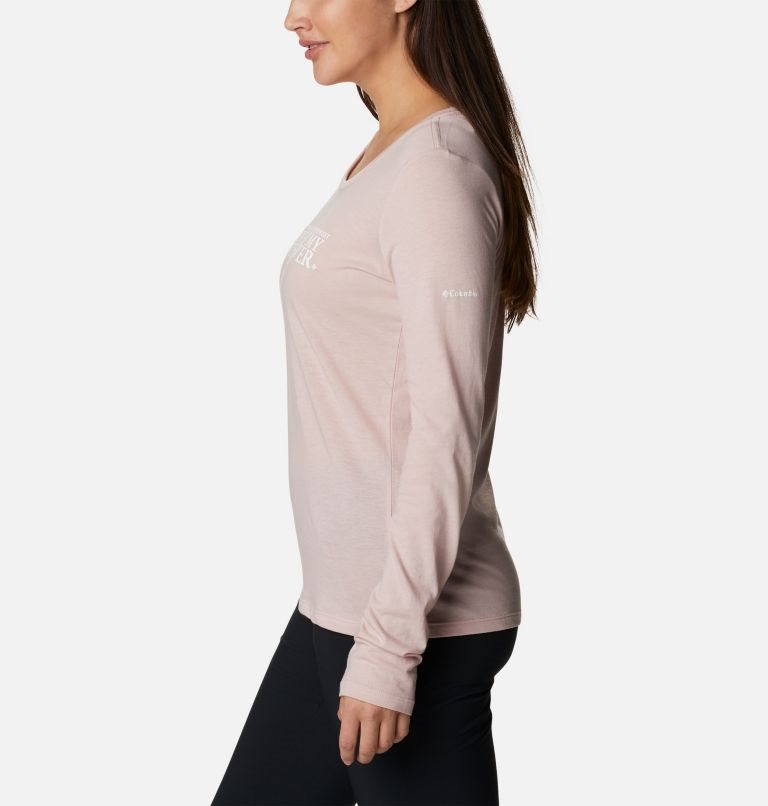 Columbia Tested Tough In Pink Long Sleeve Gensere Dame Rosa | 76512W