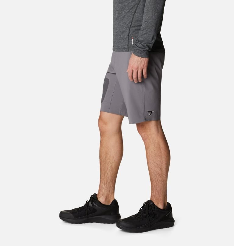 Columbia Titan Pass Shorts Herre Grå | 25360I