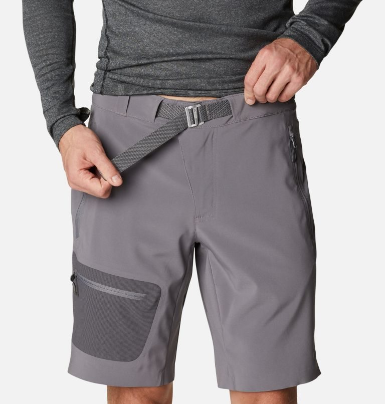 Columbia Titan Pass Shorts Herre Grå | 25360I