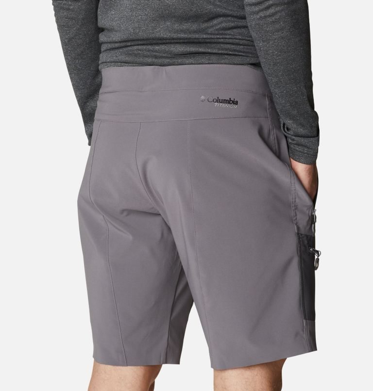 Columbia Titan Pass Shorts Herre Grå | 25360I