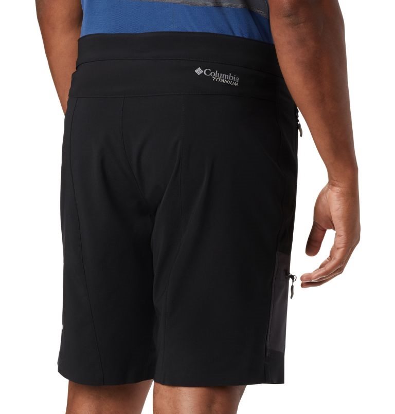 Columbia Titan Pass Shorts Herre Svarte | 08794N