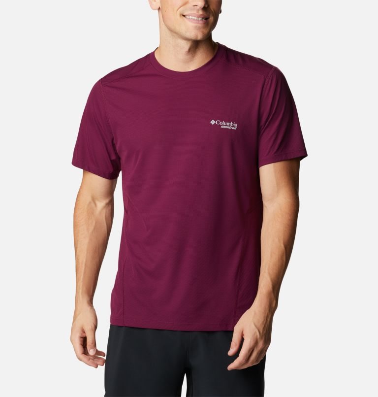 Columbia Titan Ultra III Kort Sleeve T-skjorte Herre Fuchsia | 18954L