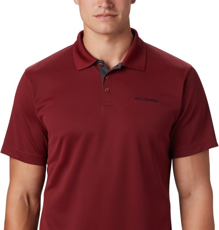 Columbia Utilizer Polo T Skjorte Herre Rød | 25097P