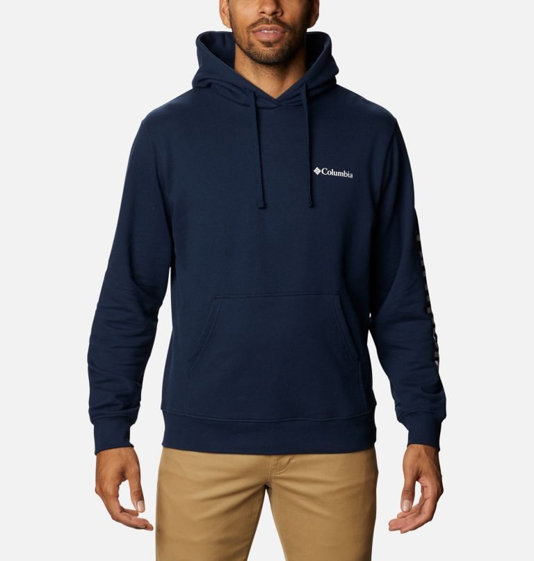 Columbia Viewmont II Sleeve Graphic Hettegensere Herre Marineblå | 02857E