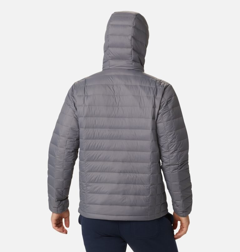 Columbia Voodoo Falls 590 TurboDown Hette Puffer Jakke Herre Grå | 91820S