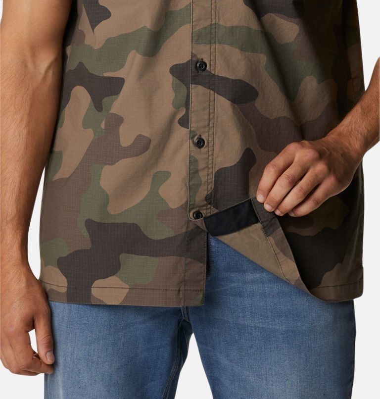 Columbia Wallowa Novelty Kort Sleeve Skjorte Herre Camouflage | 96023A