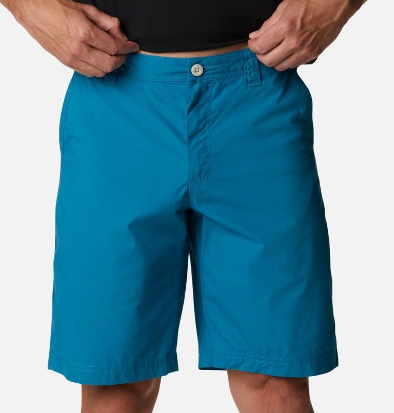 Columbia Washed Out Shorts Herre Blå | 61830X