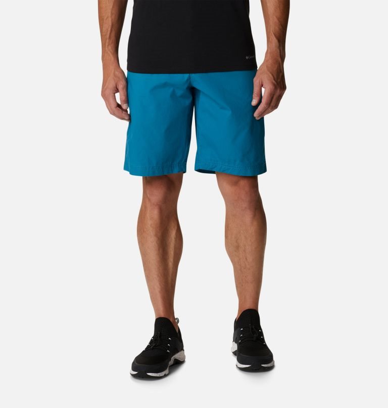 Columbia Washed Out Shorts Herre Blå | 61830X