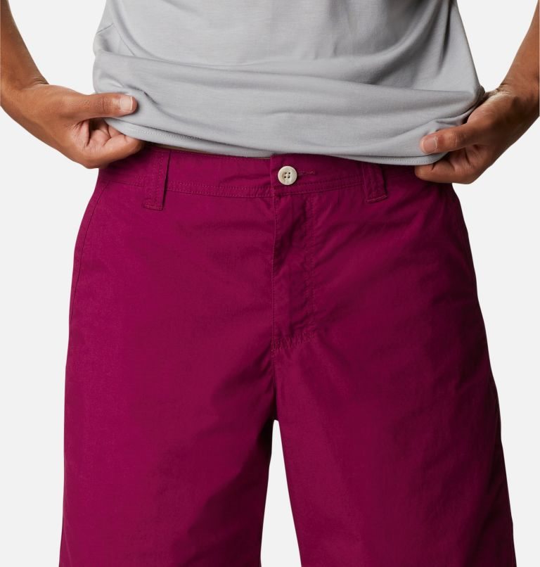 Columbia Washed Out Shorts Herre Fuchsia | 17839H