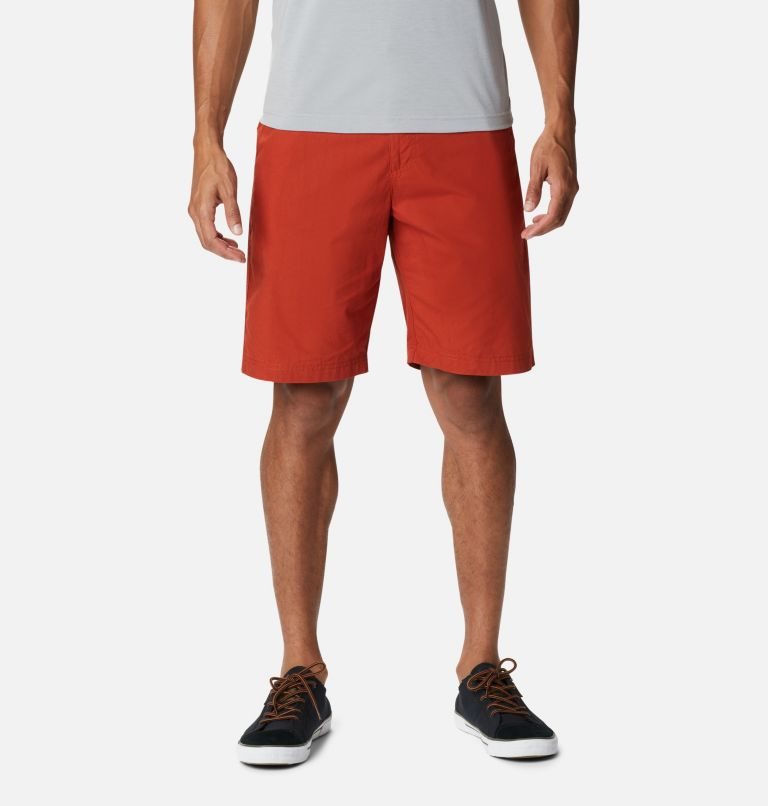 Columbia Washed Out Shorts Herre Oransje | 76843S