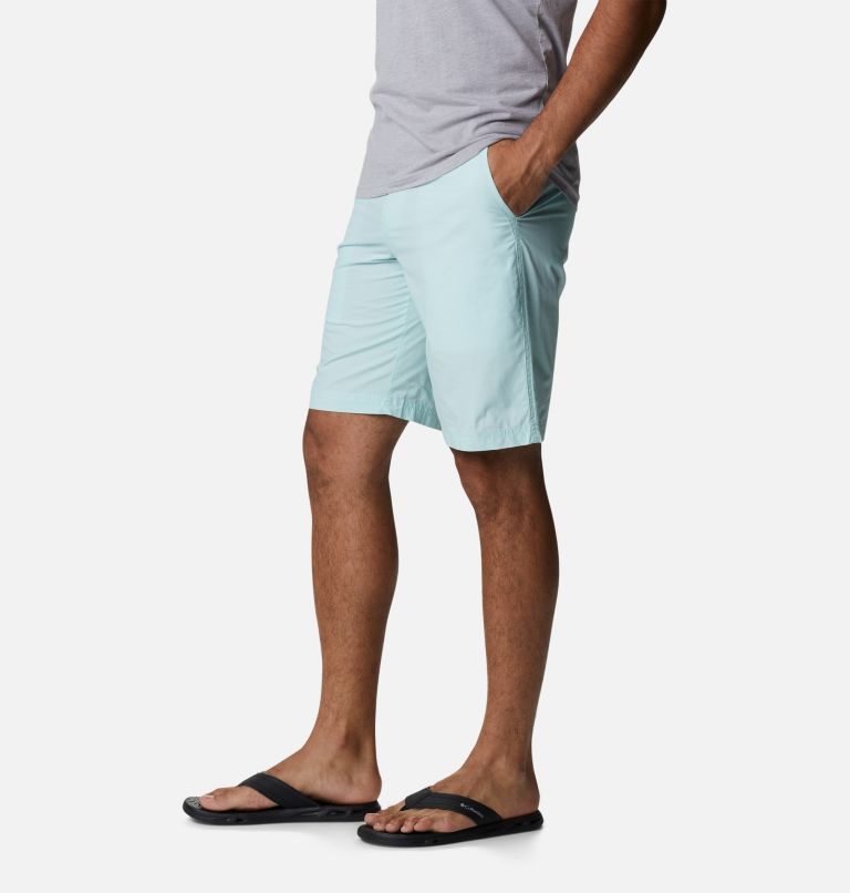 Columbia Washed Out Shorts Herre Turkis | 04263F