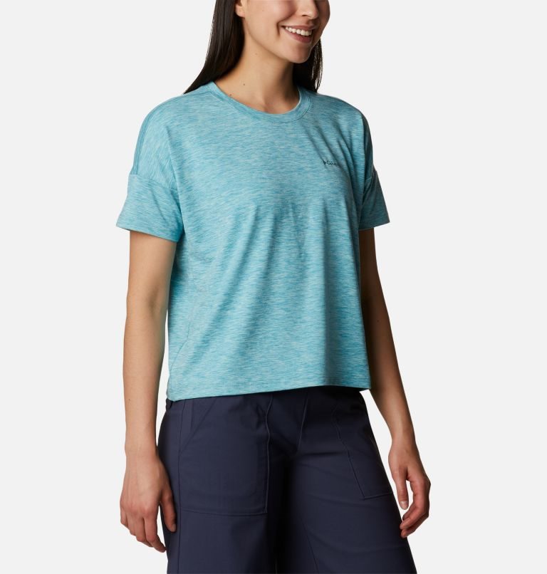 Columbia Weekend Adventure Kort Sleeve T-skjorte Dame Turkis | 79348Y