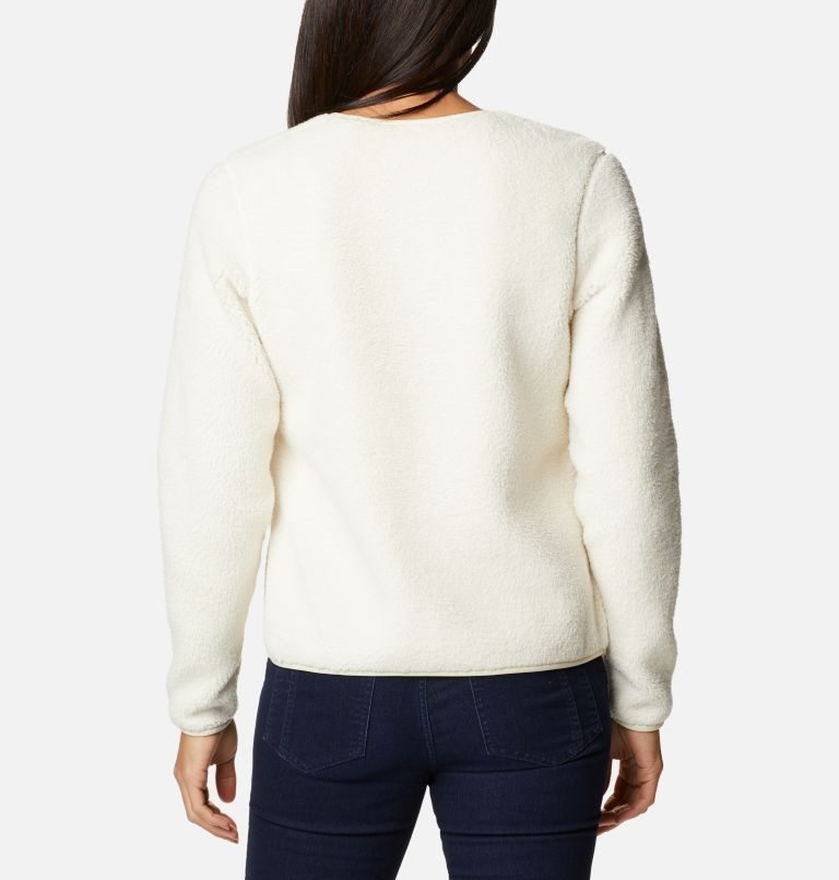 Columbia West Bend Fleece Crew Gensere Dame Pisket Krem | 43958W