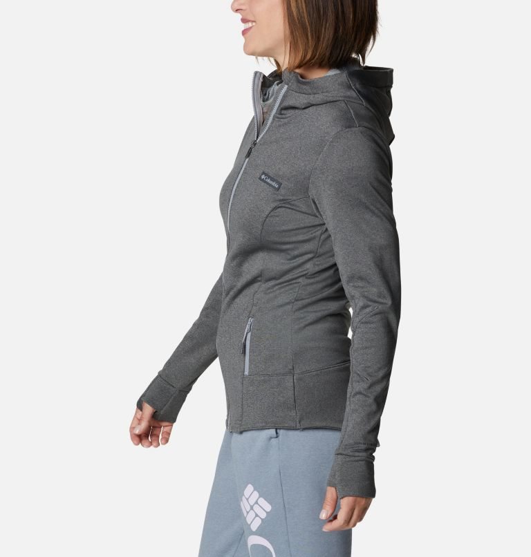 Columbia Windgates Tech Full Zip Fleecejakker Dame Grå | 08671W