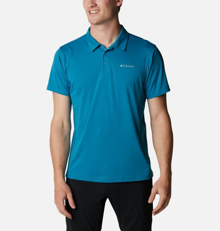 Columbia Zero Ice Cirro-Cool Polo T Skjorte Herre Blå | 69174P